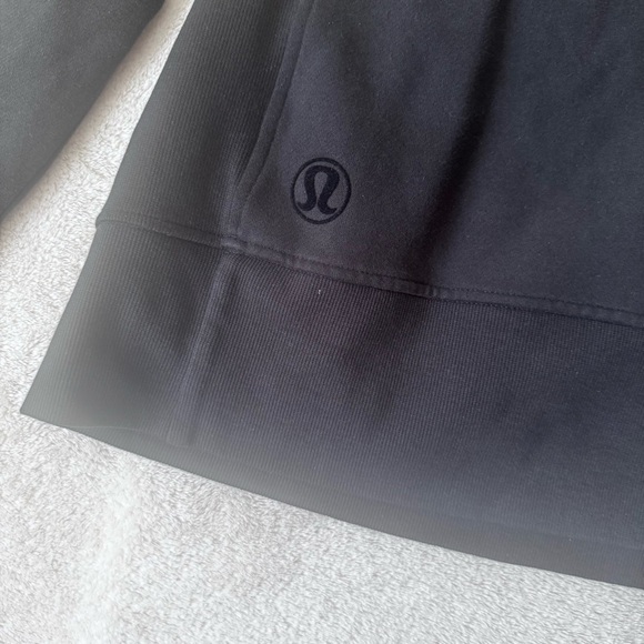 Lululemon Floral Flock Pullover Lightweight Scuba Cotton Velvet SweatShirt Goth - Picture 8 of 16
